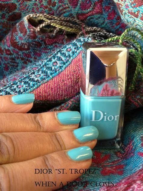 dior water saint tropez nail polish dupe